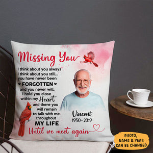 Until We Meet Again Personalized Pillowcase
