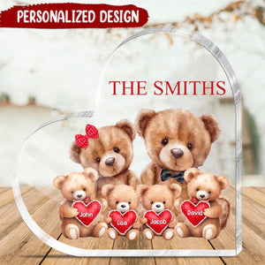 This is Us Bear Family Personalized Acrylic Plaque