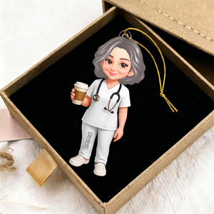 Personalized Healthcare Worker Ornament, Nurse & Medical Professional Gift
