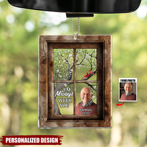 Personalized Cardinal Window Memorial Ornament