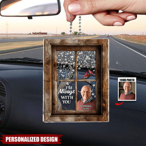 Personalized Cardinal Window Memorial Ornament