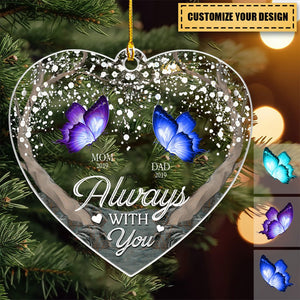 A Special Place In My Heart - Memorial Personalized Custom Ornament