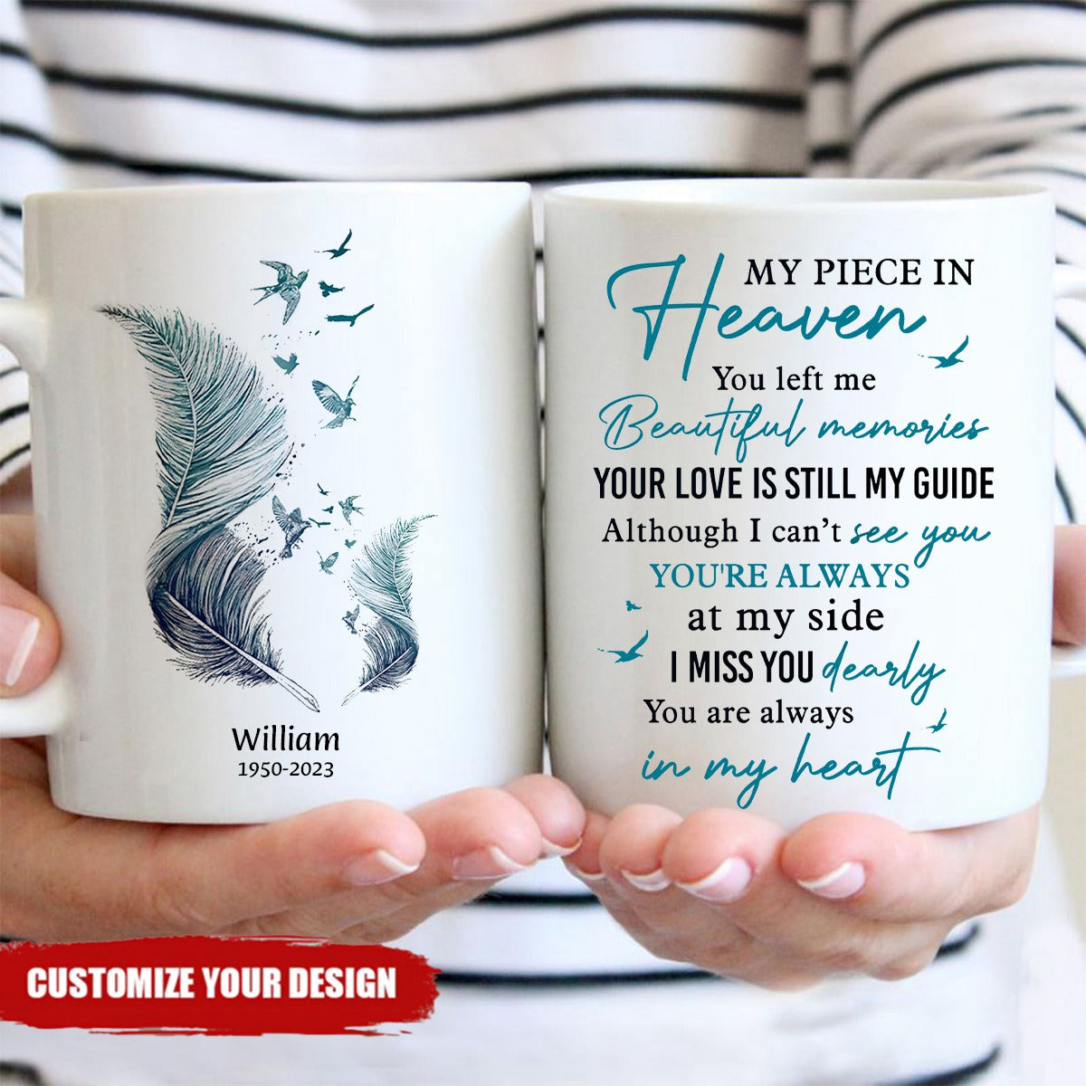 You Are Always in My Heart Personalized Mug