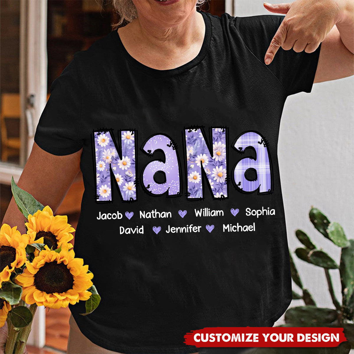 Proud To Be Mama's Child - Family Personalized Custom Unisex T-shirt, Premium T-shirt