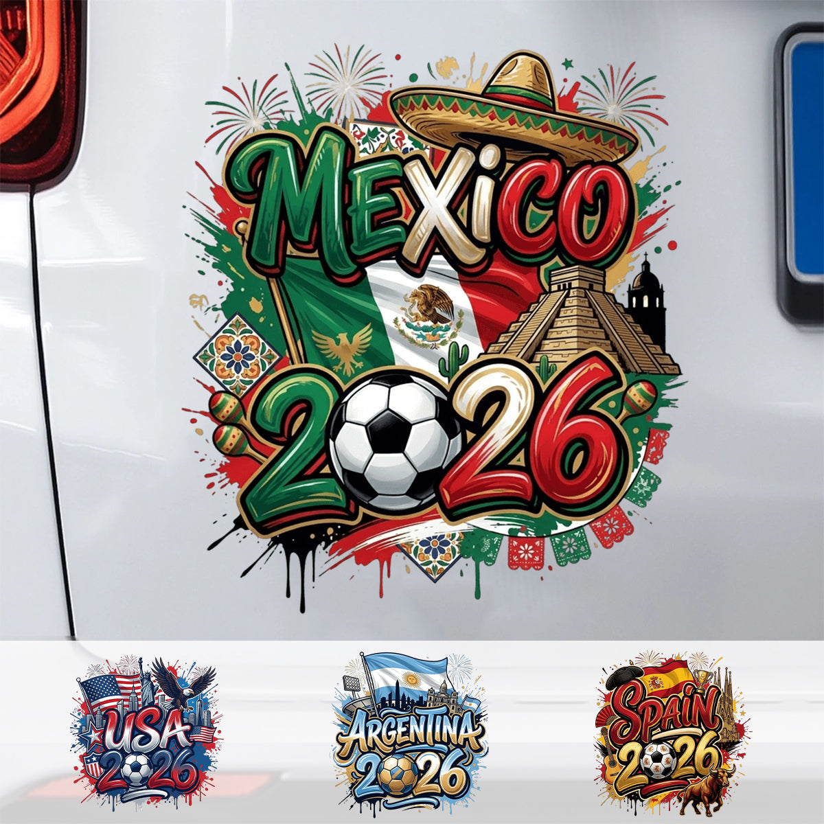 Personalized 2026 Soccer Country Decal