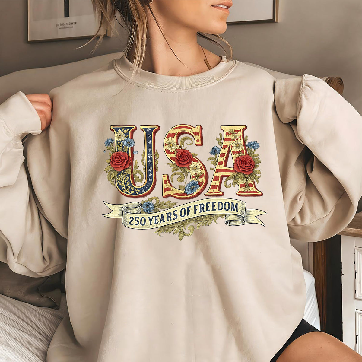 Celebrate America 250th Anniversary Sweatshirt