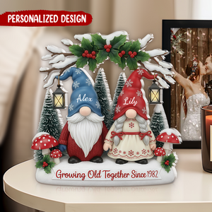 Personalized Acrylic Couple Plaque, Anniversary Keepsake