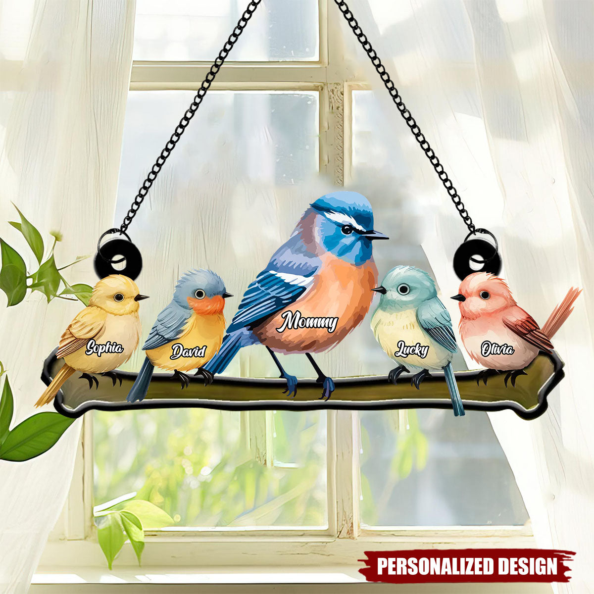 Blessed To Be Called Mommy - Personalized Custom Suncatcher