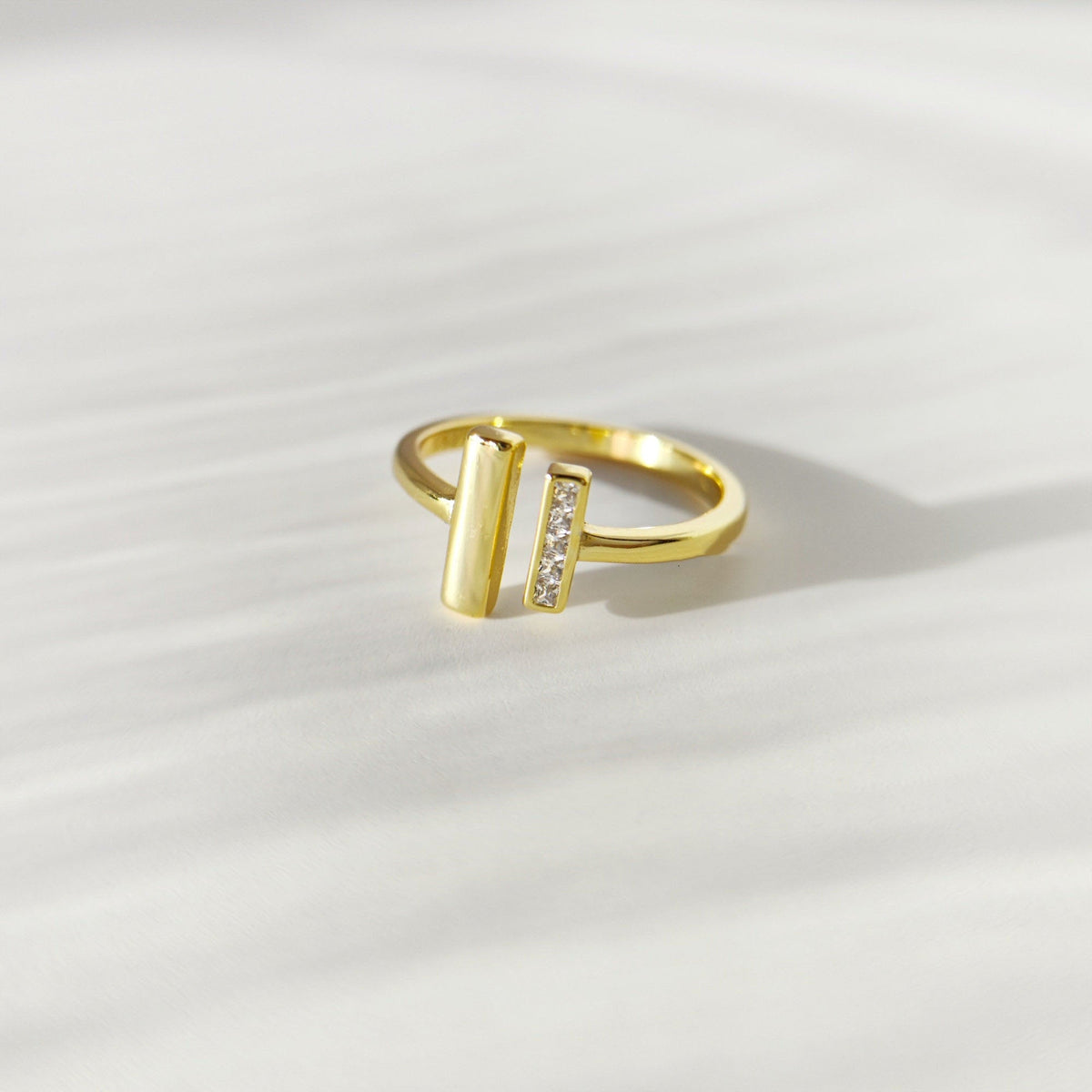 To My Bestie Thick And Thin Ring - Adjustable Ring