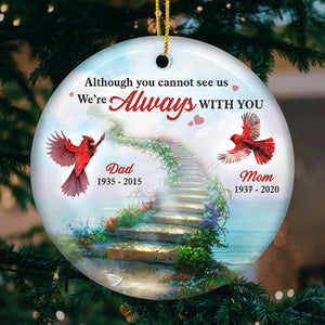 I'm Always With You - Memorial Personalized Custom Ornament