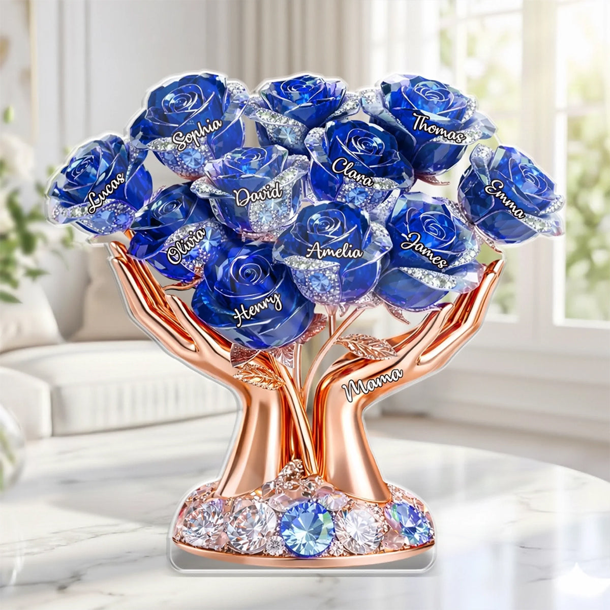 Custom Acrylic Plaque-Personalized Mother's Day Gifts For Mom, Grandma