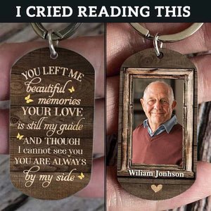 You're Always By My Side - Upload Image - Personalized Keychain