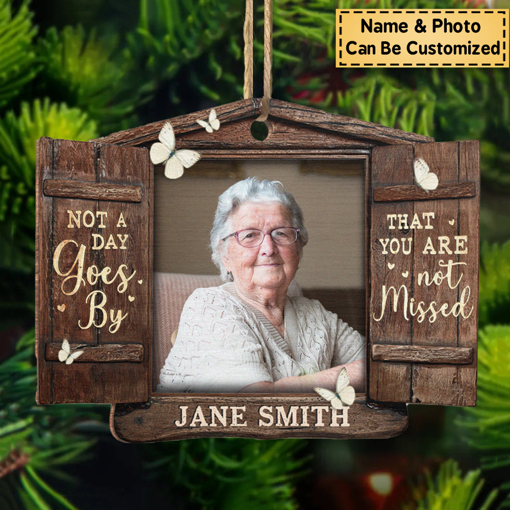 Custom Photo You Are Always On My Mind - Memorial Personalized Custom Ornament