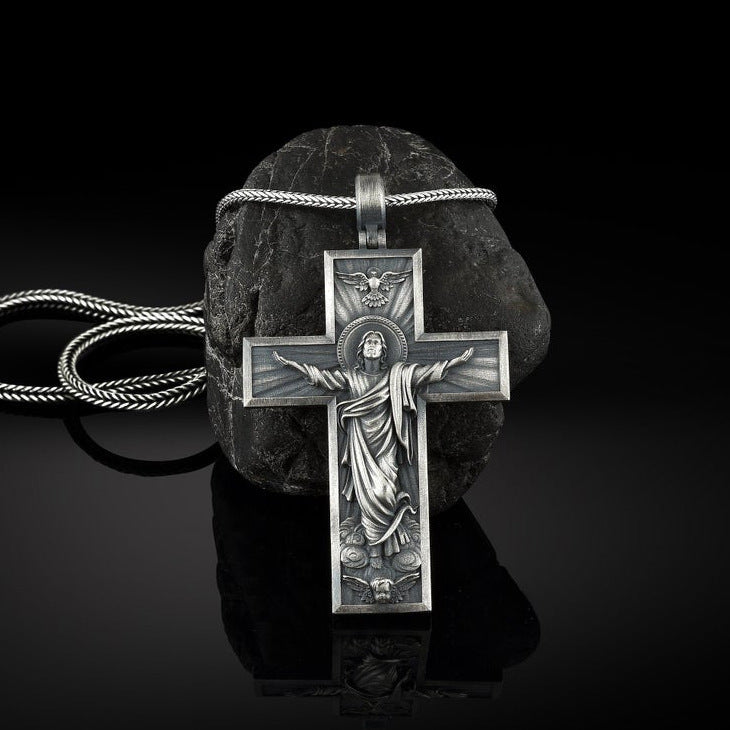 Jesus Christian Cross Necklace