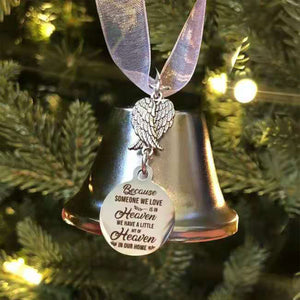 Angel Wings Bell - Because someone we love is in Heaven