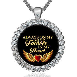 Personalized Name Necklace With Memorial Quotes
