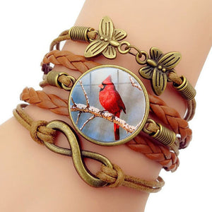 Cardinal Bracelet - When Cardinals Appear Your Loved One Is Near