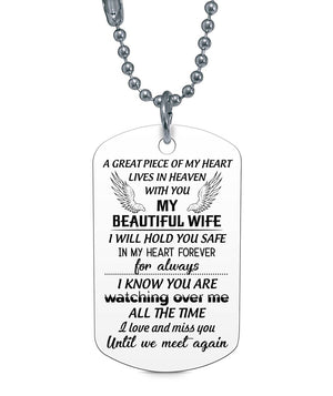I Will Hold You Safe in My Heart Necklace