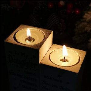 To My Wife In Heaven - Candle Holder