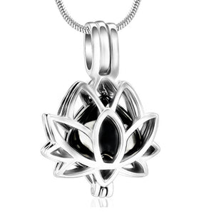 Lotus Flower Ashes Pendant Necklace