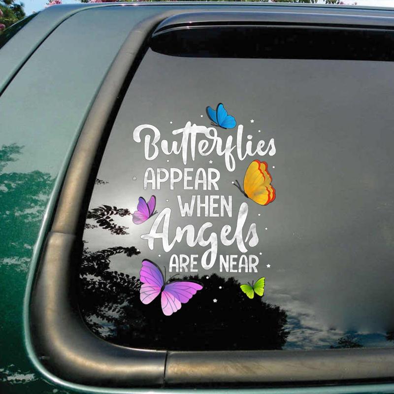 Memorial Butterfly Sticker