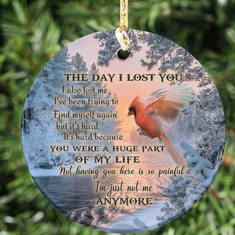 You were a huge part of my life Circle Ornament (Porcelain)
