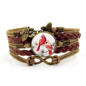 Cardinal Bracelet - When Cardinals Appear Your Loved One Is Near