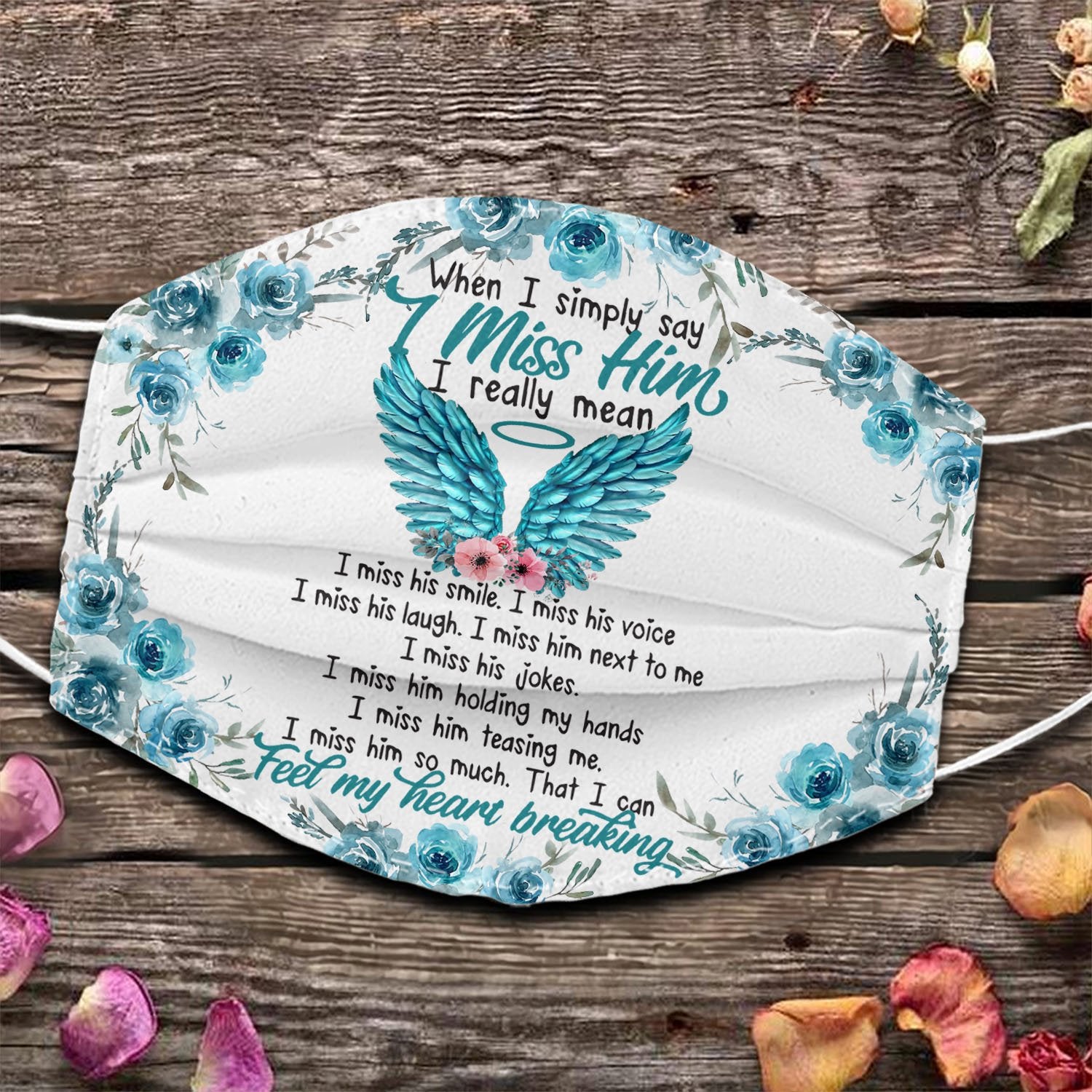 I Miss Him Cloth Veil