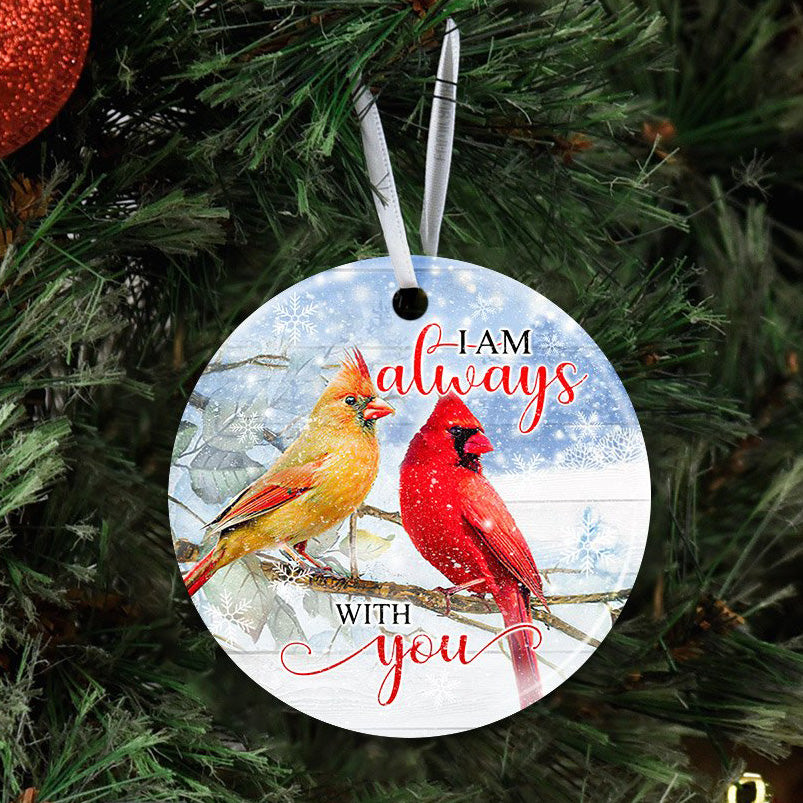 Cardinal Memorial Ornament (Porcelain)