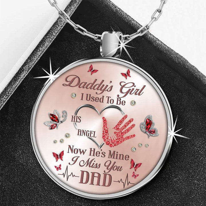 Daddy's Girl - I Used To Be His Angel Necklace