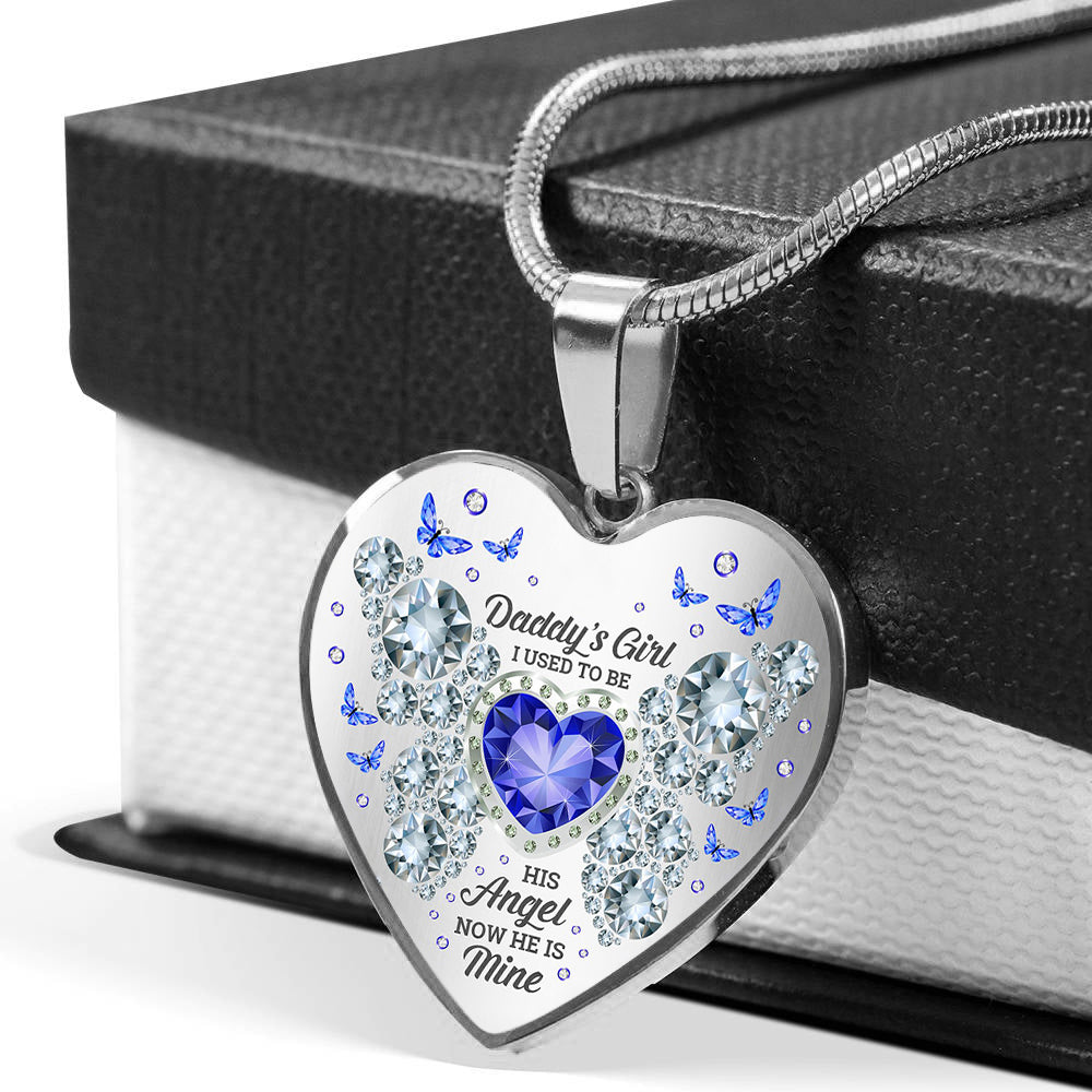 Daddy's Girl - I Used To Be Heart Necklace