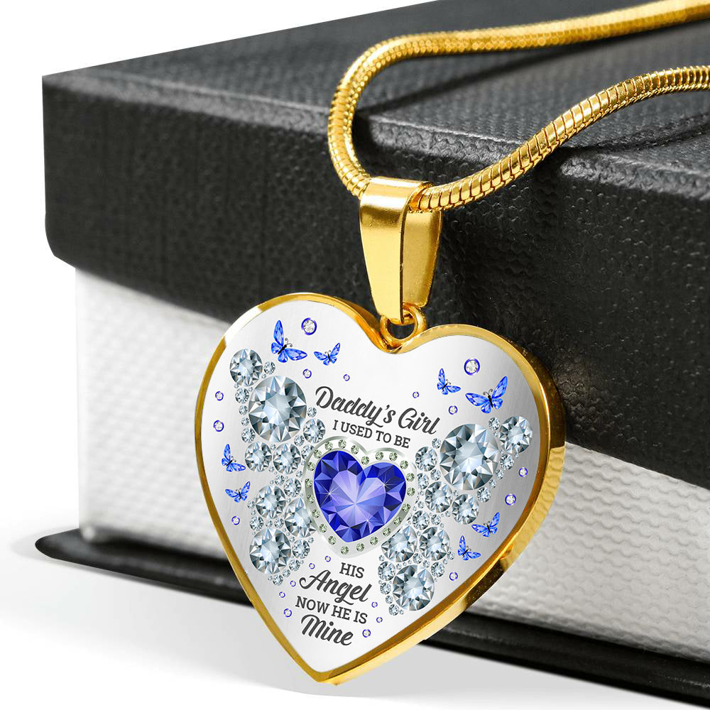 Daddy's Girl - I Used To Be Heart Necklace