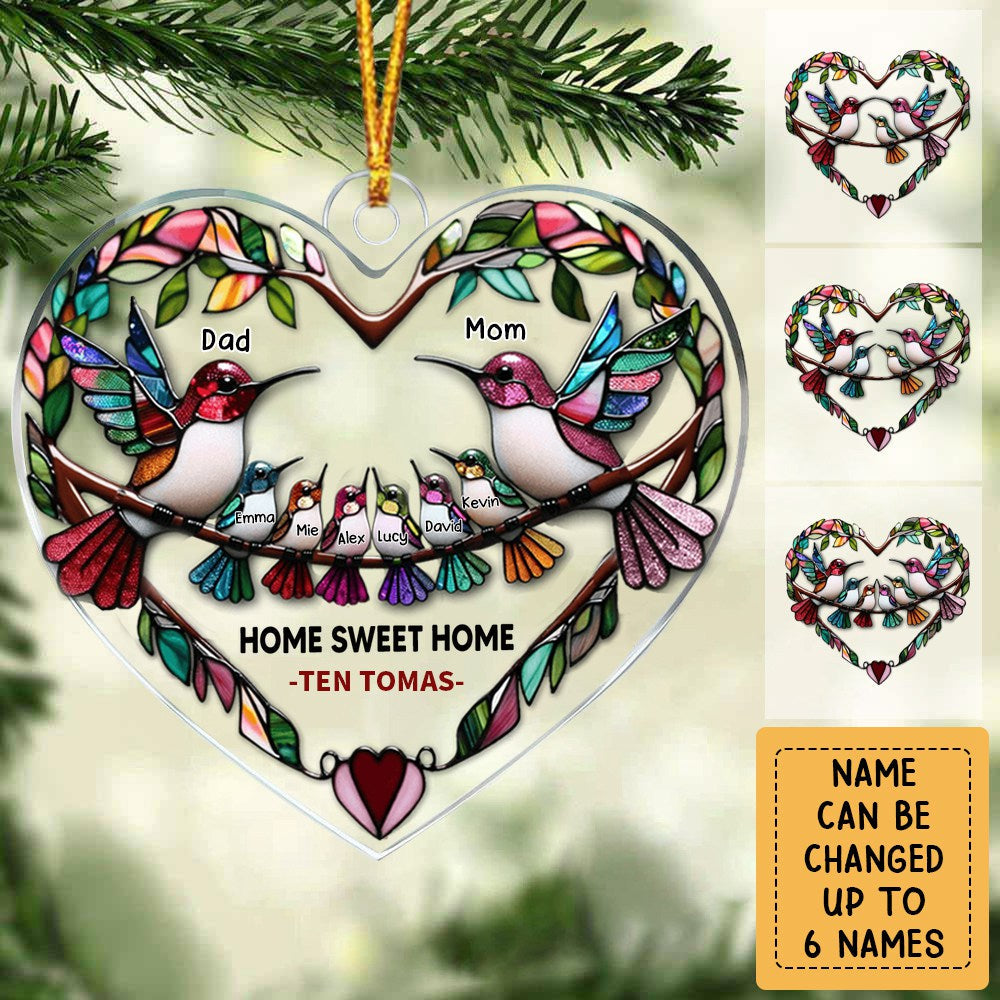 Together We Make A Family - Personalized Ornament For Christmas