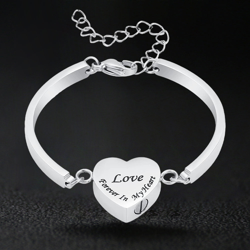 Forever In My Heart Urn Bracelet for Ashes