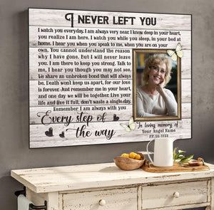 Personalized Memory Photo Gifts Remembrance Gifts Horizontal Poster