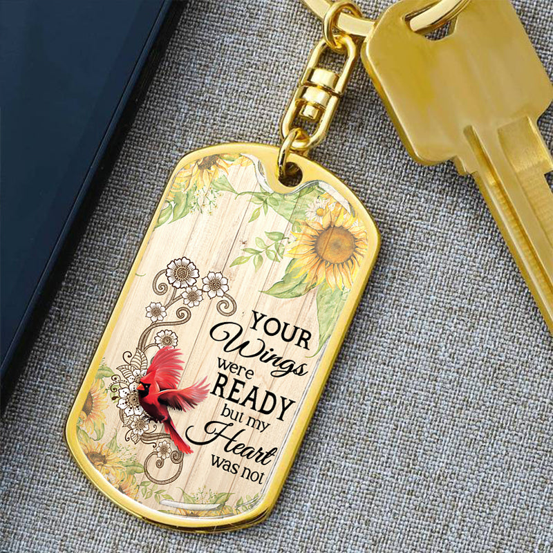 In Loving Memory Keychain