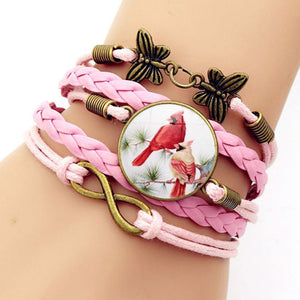 Cardinal Bracelet - When Cardinals Appear Your Loved One Is Near