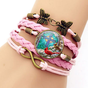 Cardinal Bracelet - When Cardinals Appear Your Loved One Is Near