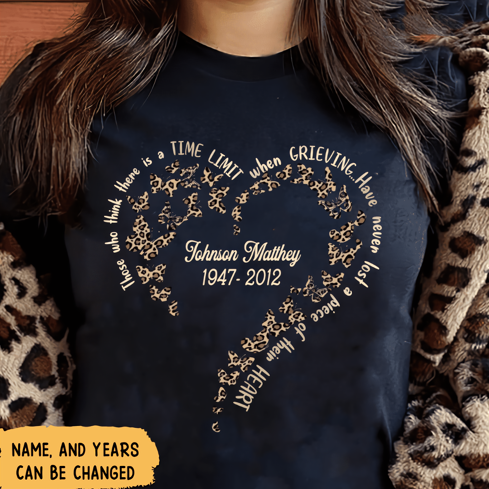 Those Who Think There Is A Time Limit When Grieving Personalized T-Shirt