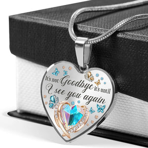 I See You Again Heart Necklace