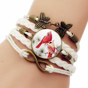 Cardinal Bracelet - When Cardinals Appear Your Loved One Is Near