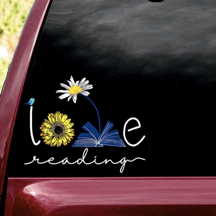 Love Sunflower Decal