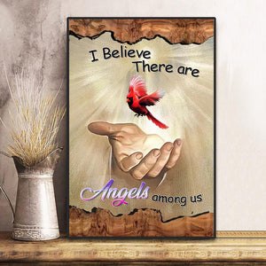 Personalized There Are Angels Among Us Horizontal Poster