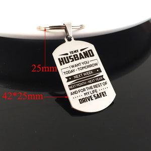 HUSBAND - I WANT YOU - KEY CHAIN