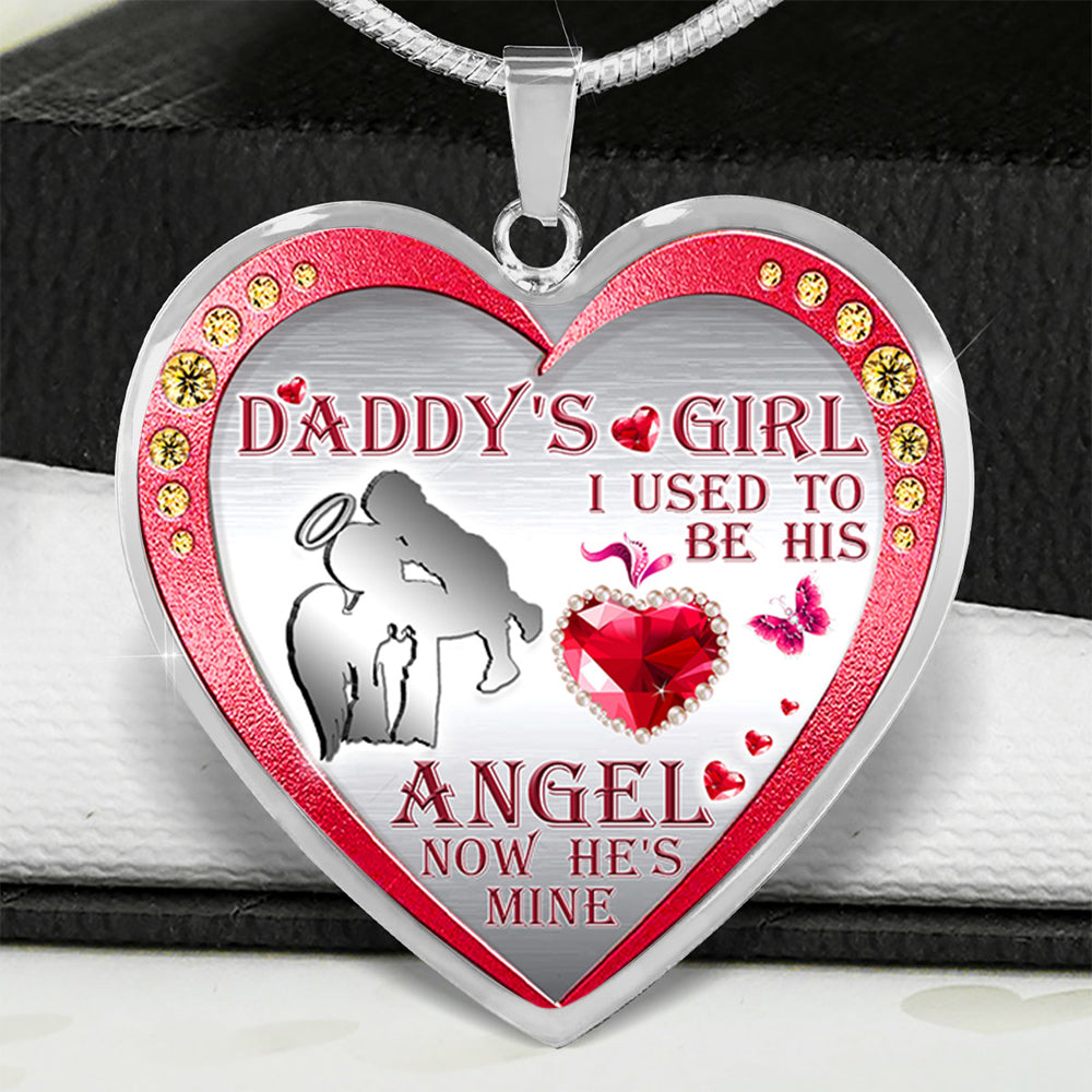 Daddy's Girl - I Used To Be His Angel Necklace