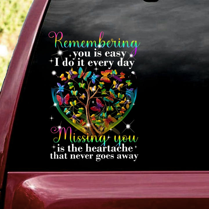 Butterfly Tree Decal