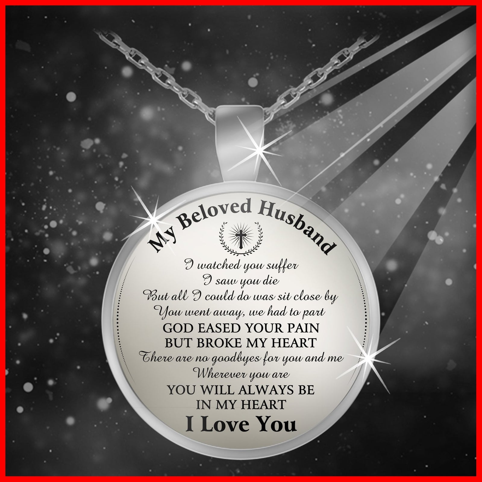 GOD EASED YOUR PAIN BUT BROKE MY HEART