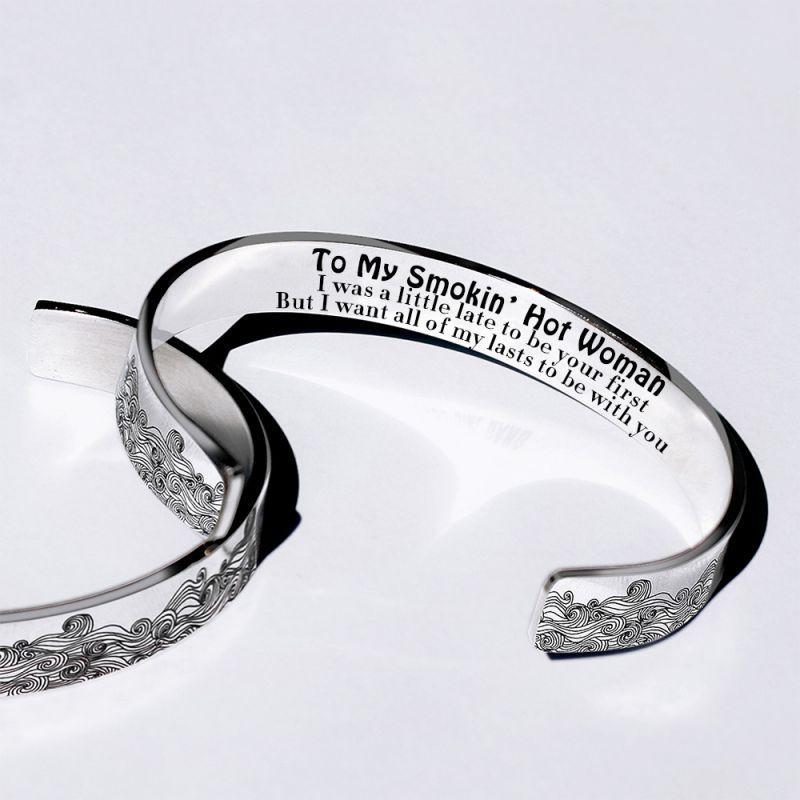 To My Smokin' Hot Woman Bracelet