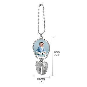 Personalized Angel Wings Memorial Ornament