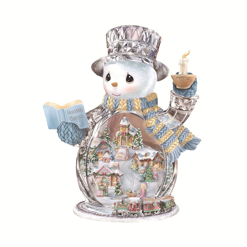 Snowman Merry Christmas Sticker